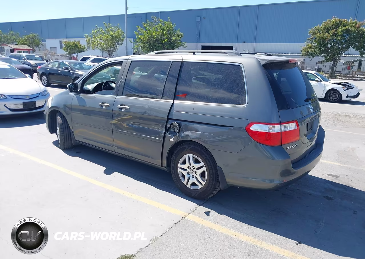 2007 Honda Odyssey Ex-L VIN:5FNRL38757B096883 - 3