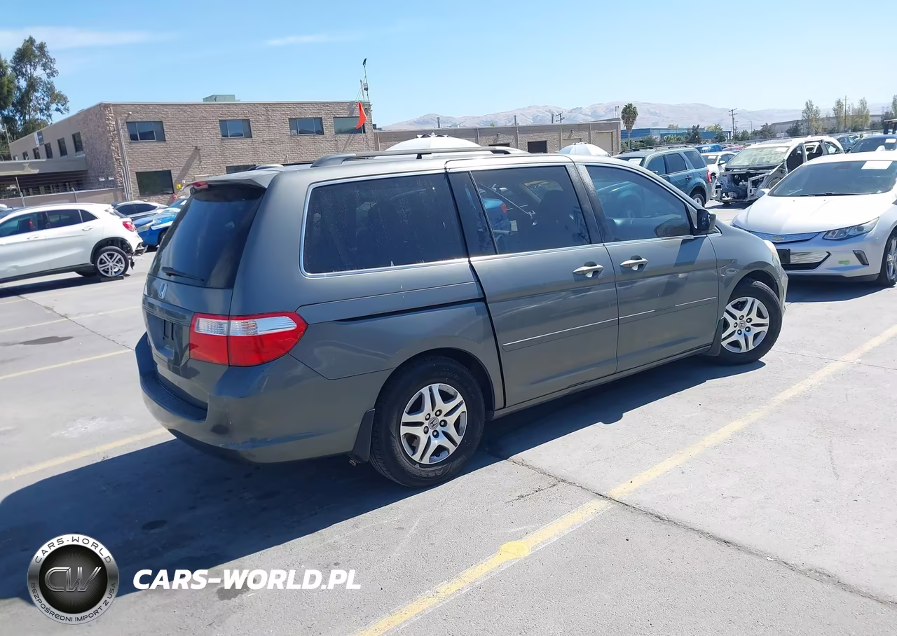2007 Honda Odyssey Ex-L VIN:5FNRL38757B096883 - 4