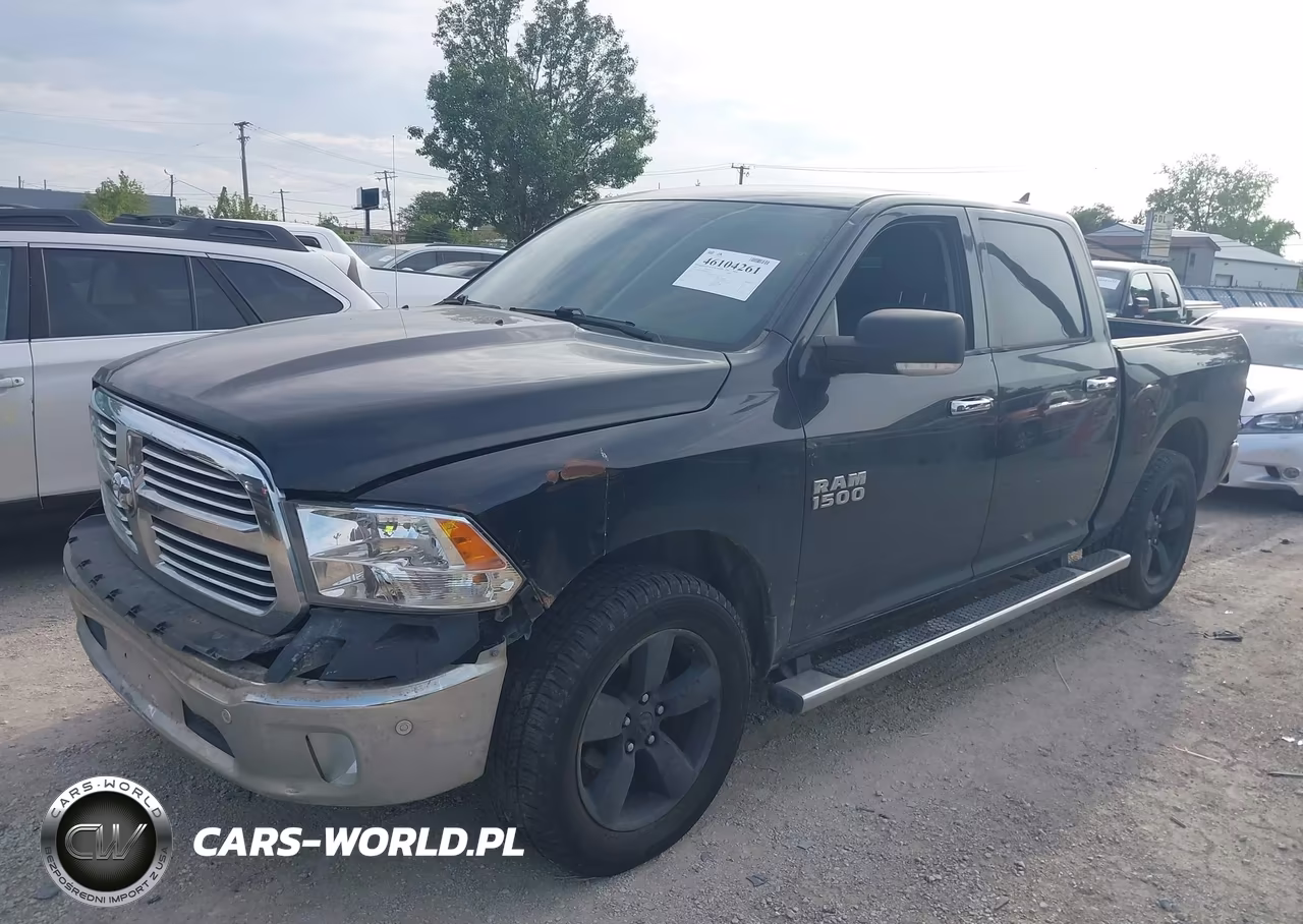 2017 Ram 1500 Big Horn 4X4 5'7 Box VIN:1C6RR7LG4HS530400 - 2