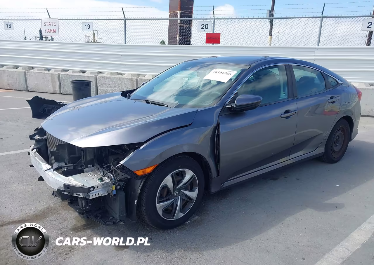 2020 Honda Civic Lx VIN:2HGFC2F64LH503024 - 2