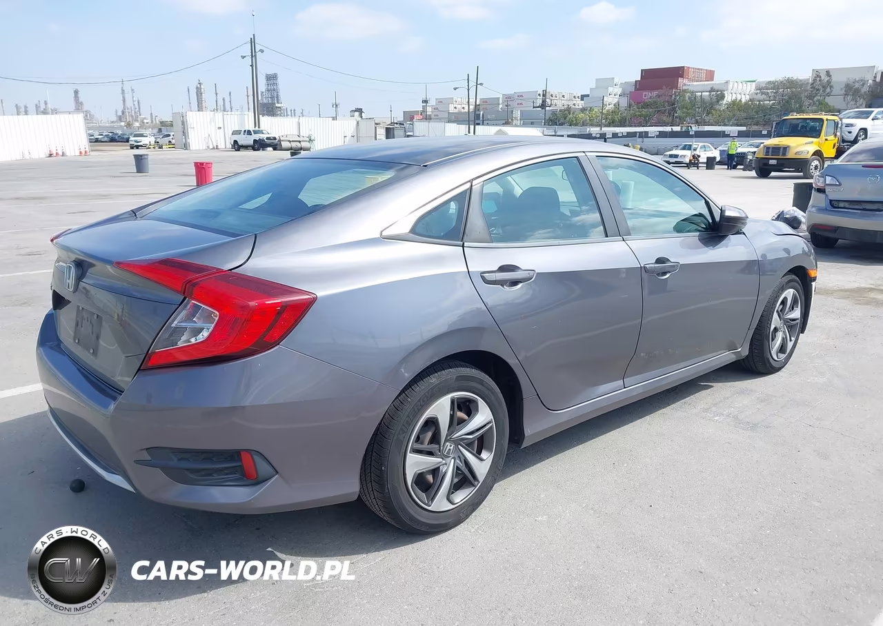 2020 Honda Civic Lx VIN:2HGFC2F64LH503024 - 4