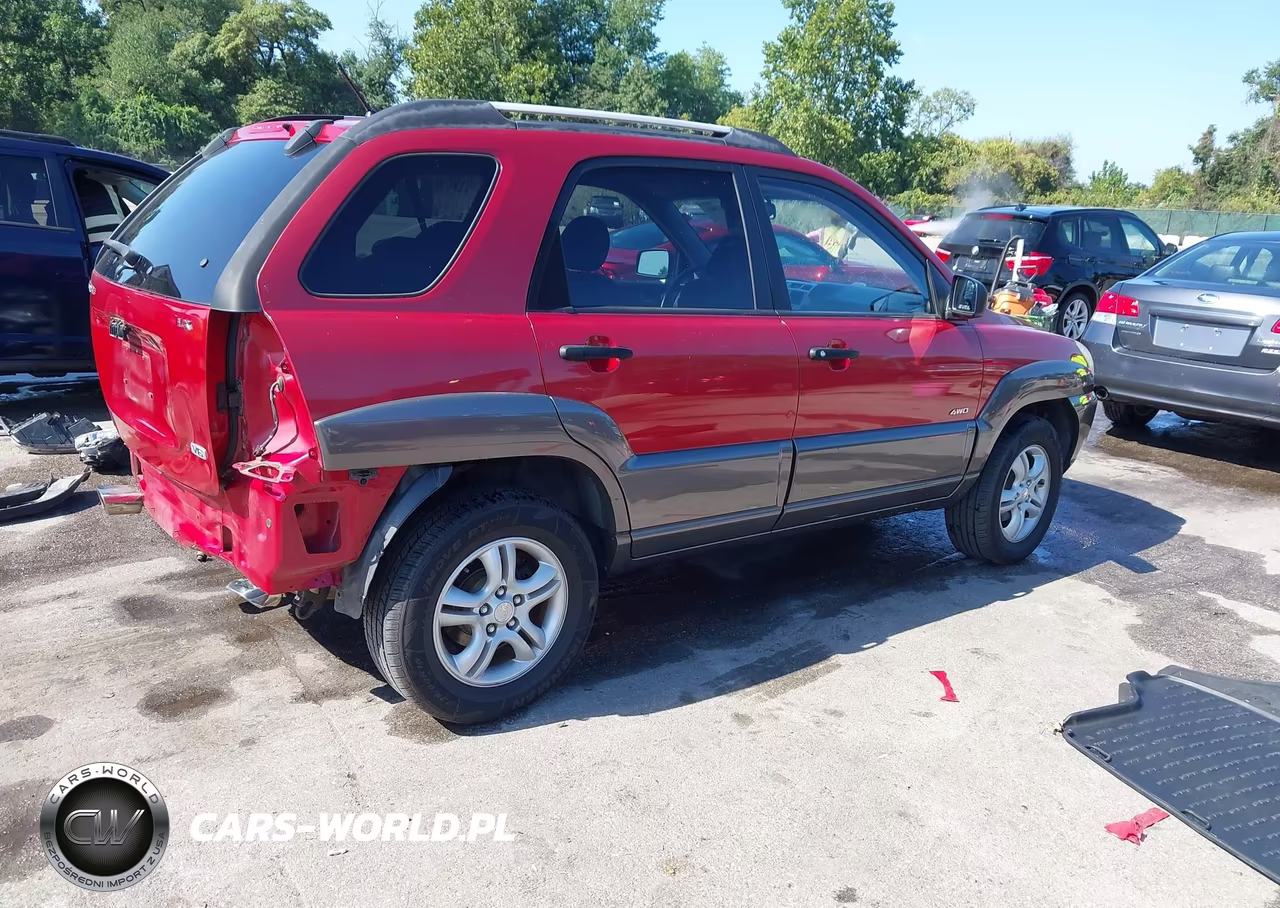 2008 Kia Sportage Lx V6 VIN:KNDJE723387467132 - 4