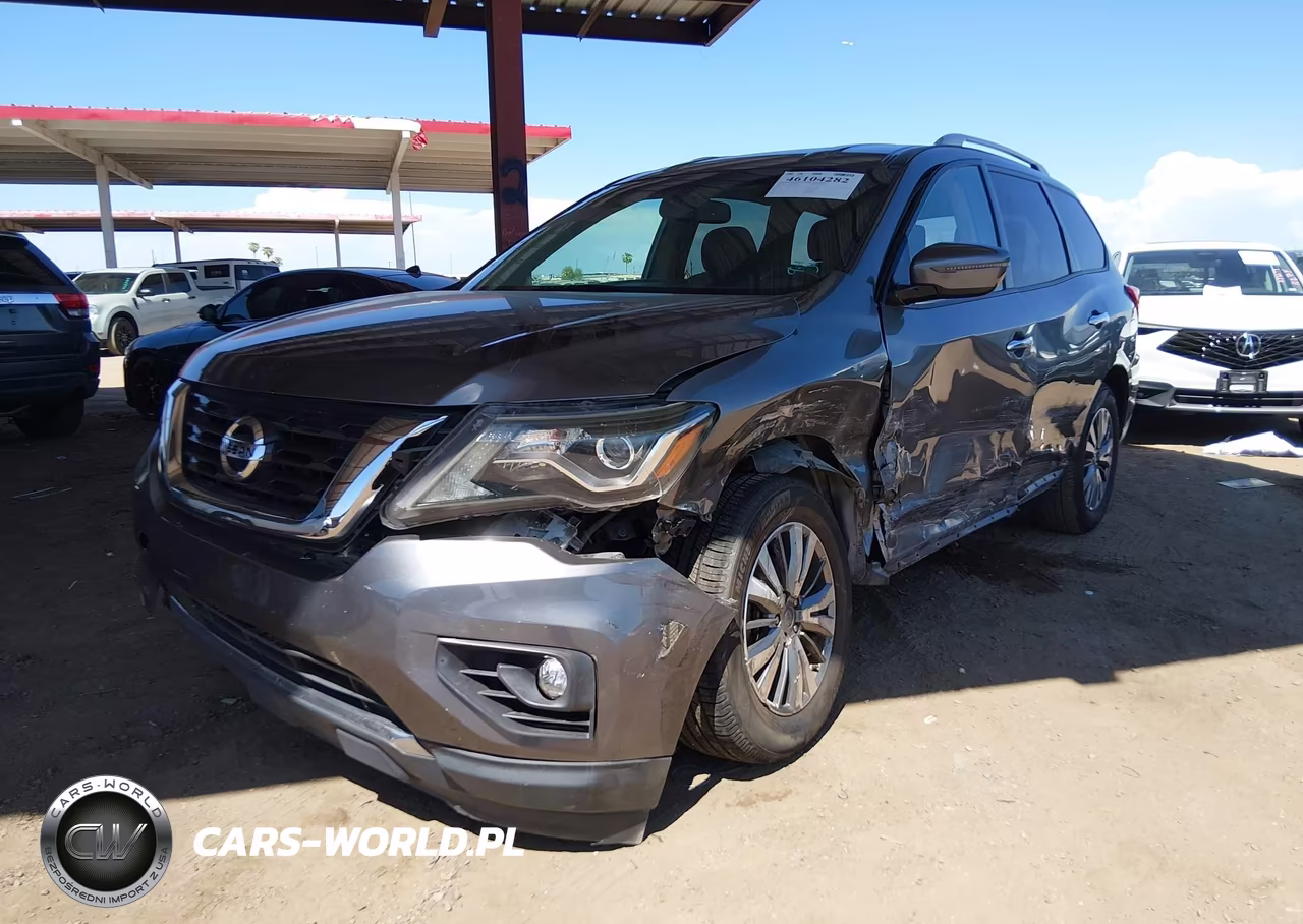2018 Nissan Pathfinder Sv VIN:5N1DR2MM8JC653056 - 2