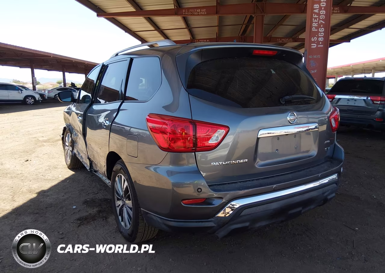 2018 Nissan Pathfinder Sv VIN:5N1DR2MM8JC653056 - 3