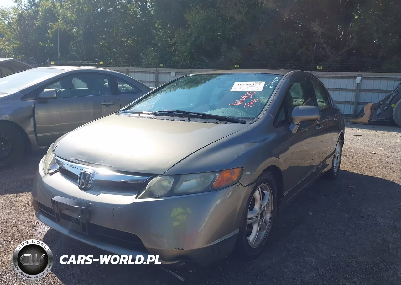 2008 Honda Civic Ex VIN:2HGFA16838H308136 - 2