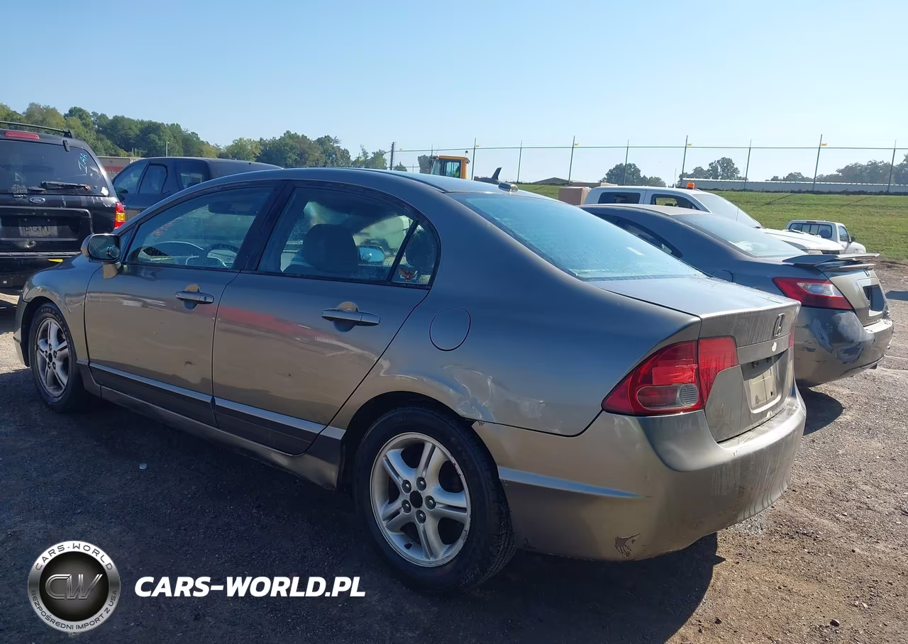 2008 Honda Civic Ex VIN:2HGFA16838H308136 - 3