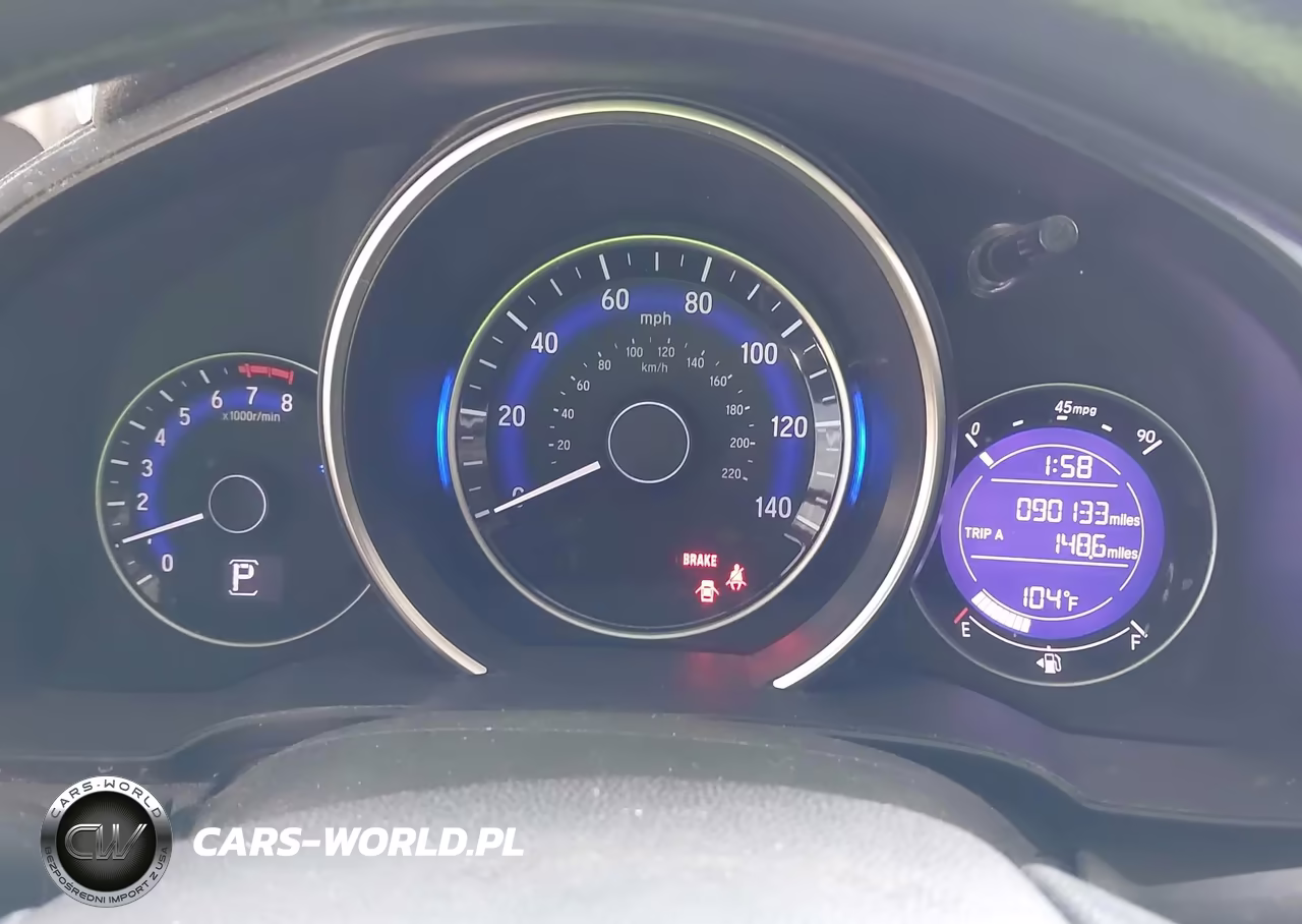 2017 Honda Fit Ex VIN:JHMGK5H78HS015139 - 7