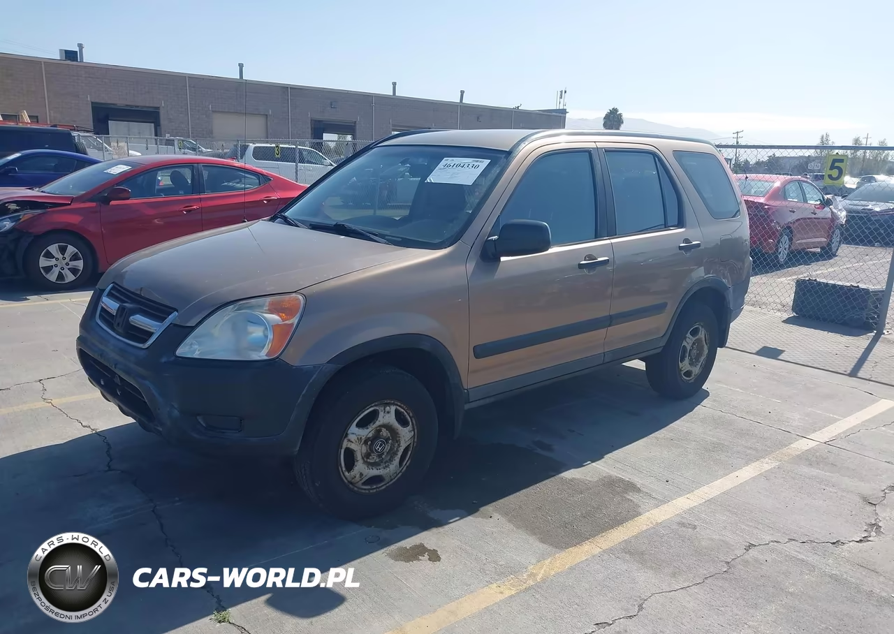 2003 Honda Cr-V Lx VIN:JHLRD78453C010766 - 2