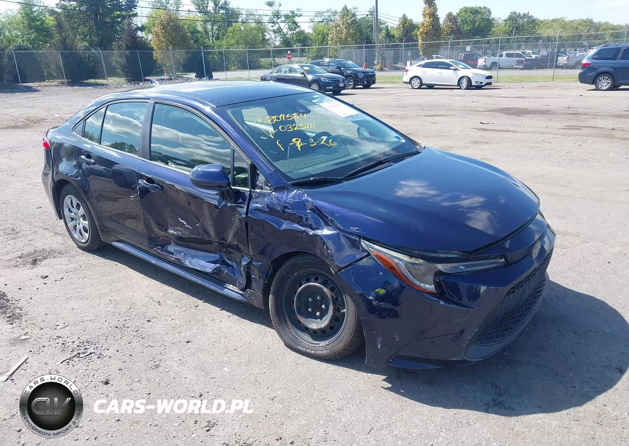 2020 Toyota Corolla Le VIN:JTDEPRAE7LJ032510 - 1