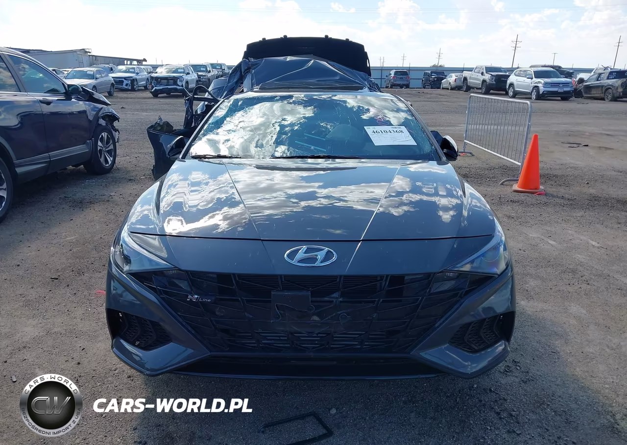 2023 Hyundai Elantra N Line VIN:KMHLR4AF7PU629766 - 12