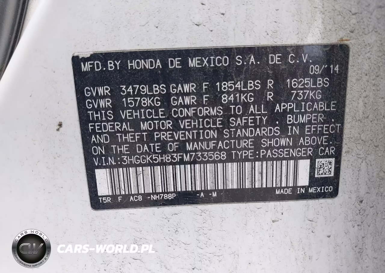 2015 Honda Fit Ex-Ex-L VIN:3HGGK5H83FM733568 - 9