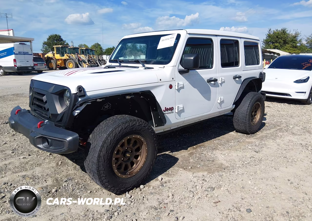2018 Jeep Wrangler Unlimited Rubicon 4X4 VIN:1C4HJXFG7JW329130 - 4