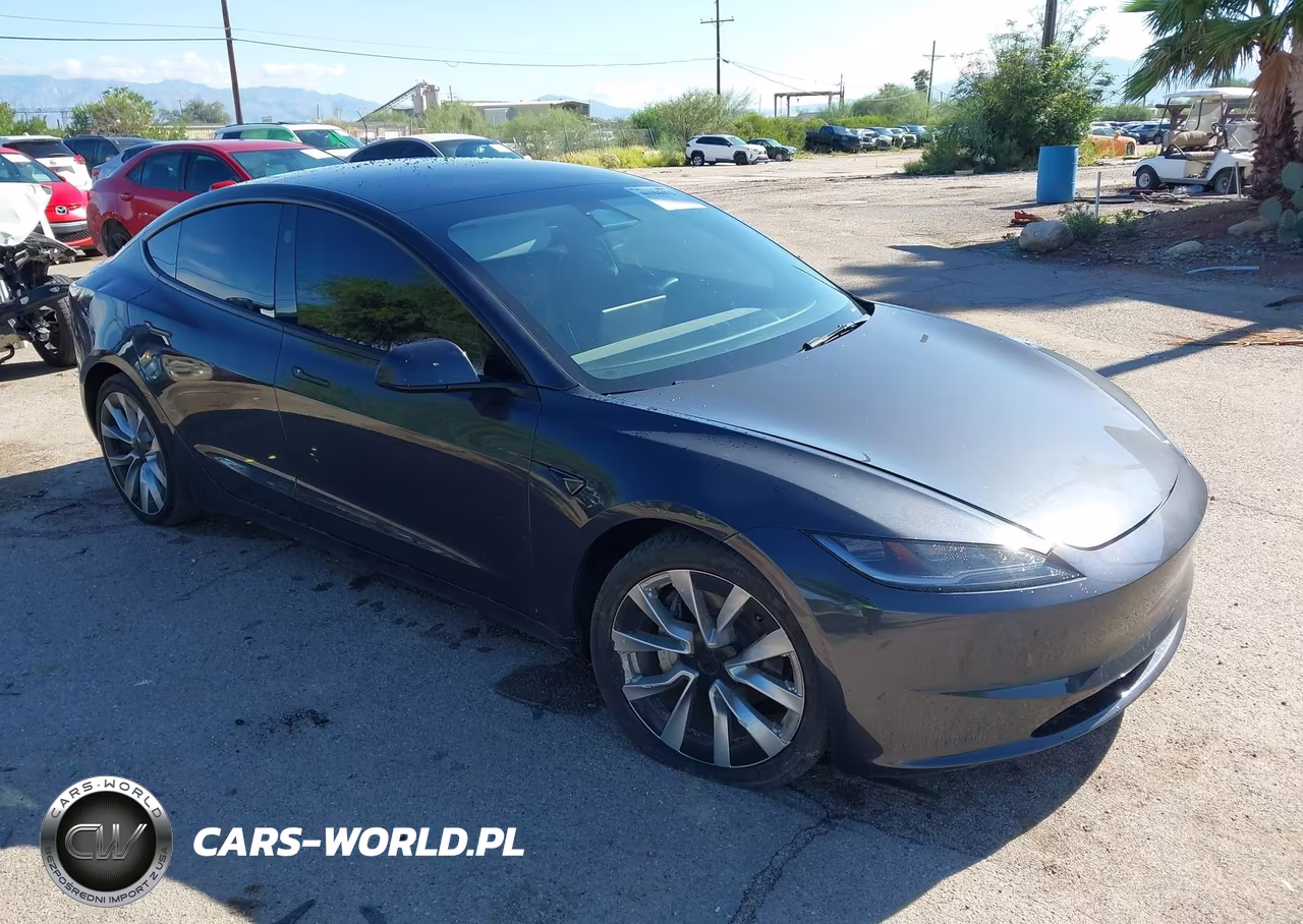 2024 Tesla Model 3 Long Range Dual Motor All-Wheel Drive VIN:5YJ3E1EB7RF724877 - 1