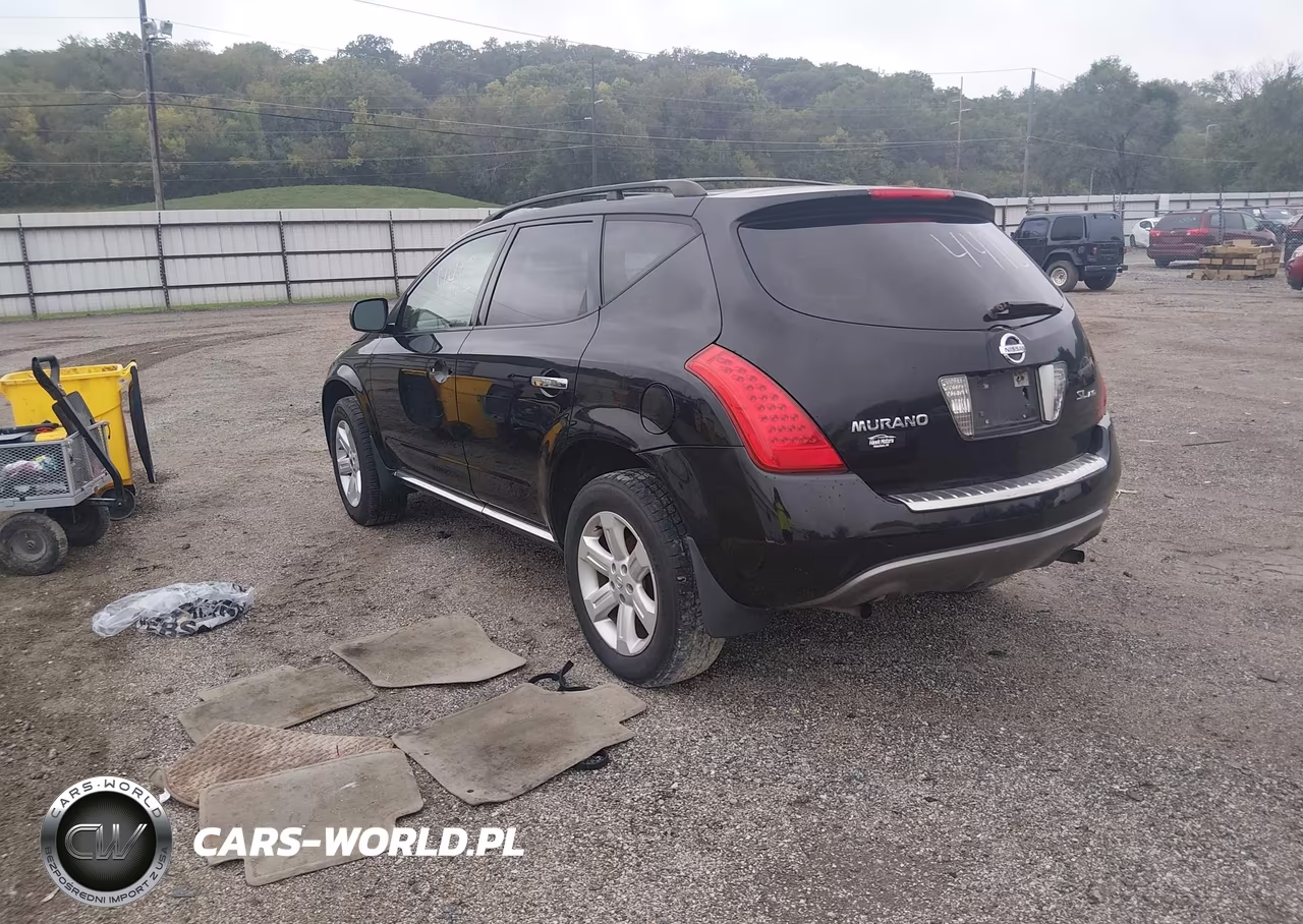 2007 Nissan Murano Sl VIN:JN8AZ08W57W654880 - 3