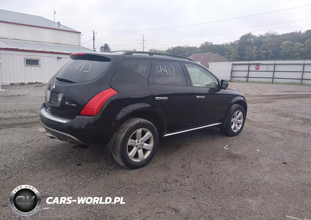 2007 Nissan Murano Sl VIN:JN8AZ08W57W654880 - 4