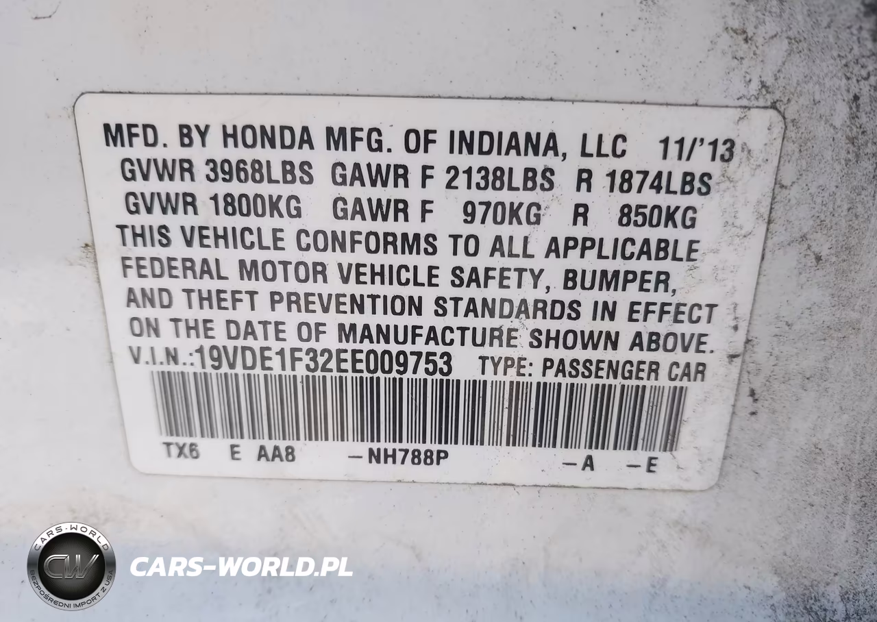 2014 Acura Ilx 2.0L VIN:19VDE1F32EE009753 - 9