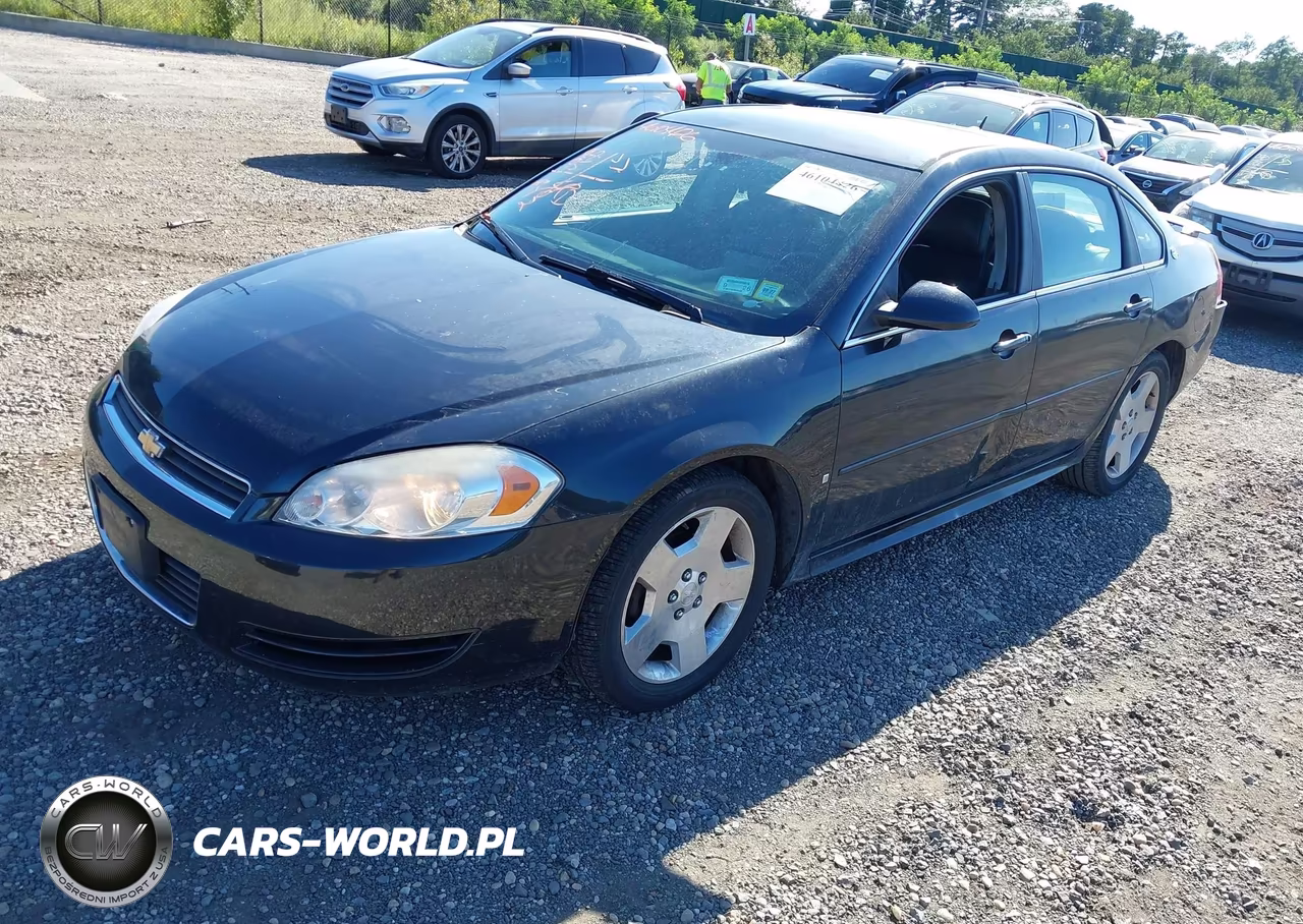 2008 Chevrolet Impala Lt VIN:2G1WV58N981343374 - 2