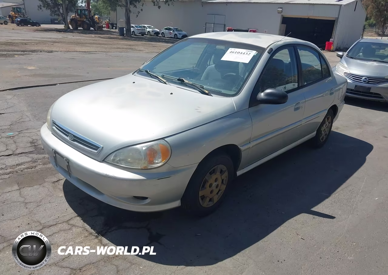 2001 Kia Rio VIN:KNADC123816065714 - 2