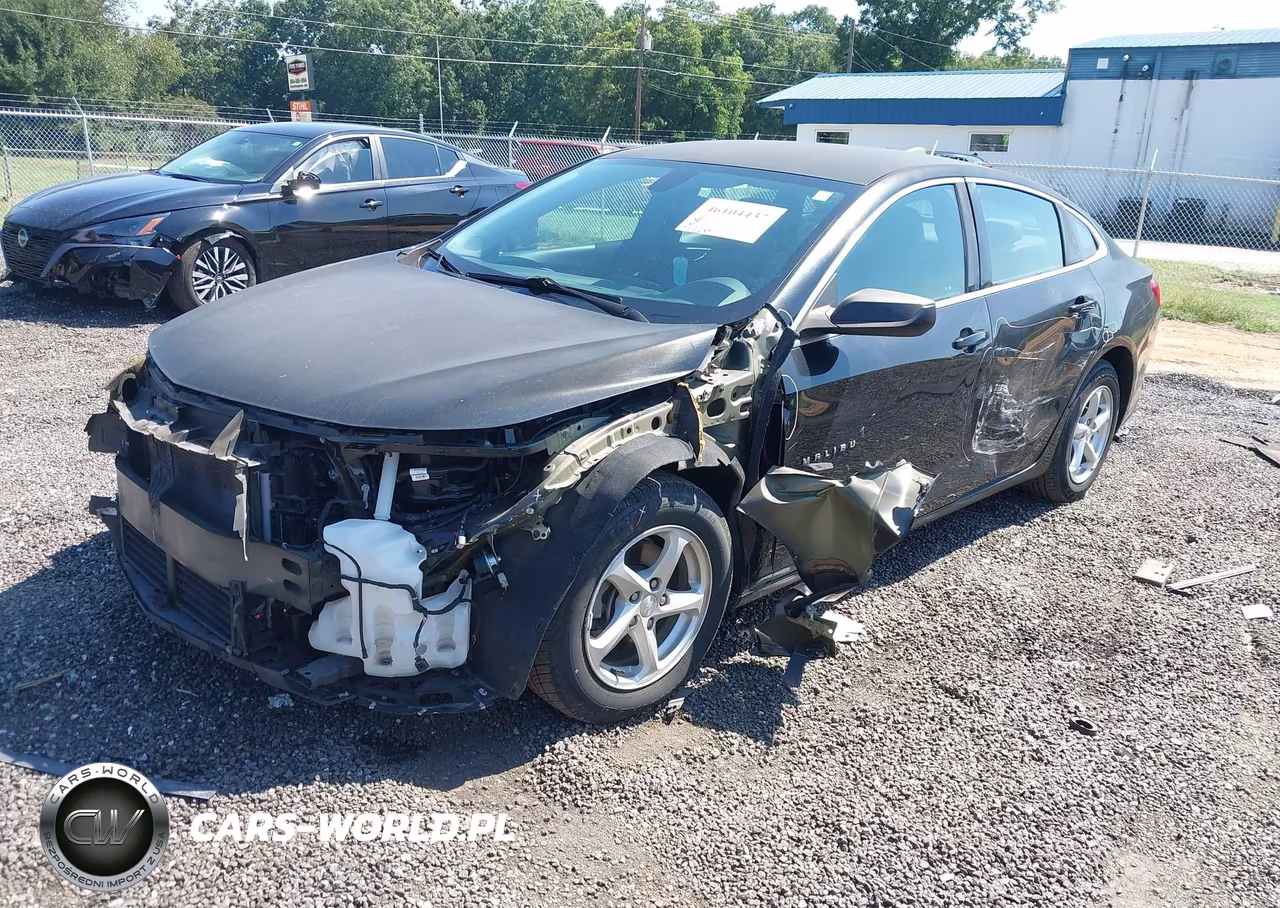 2017 Chevrolet Malibu Ls VIN:1G1ZB5ST1HF266599 - 2