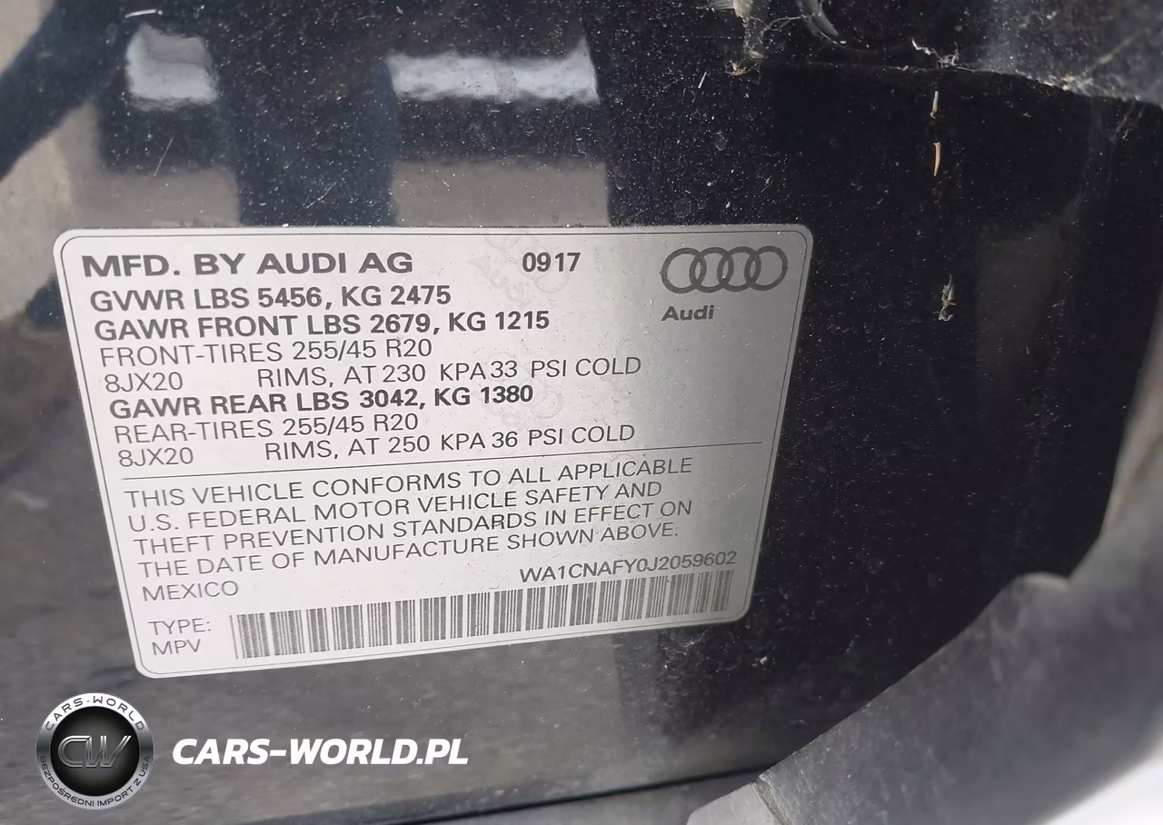2018 Audi Q5 2.0T Premium-2.0T Tech Premium VIN:WA1CNAFY0J2059602 - 9