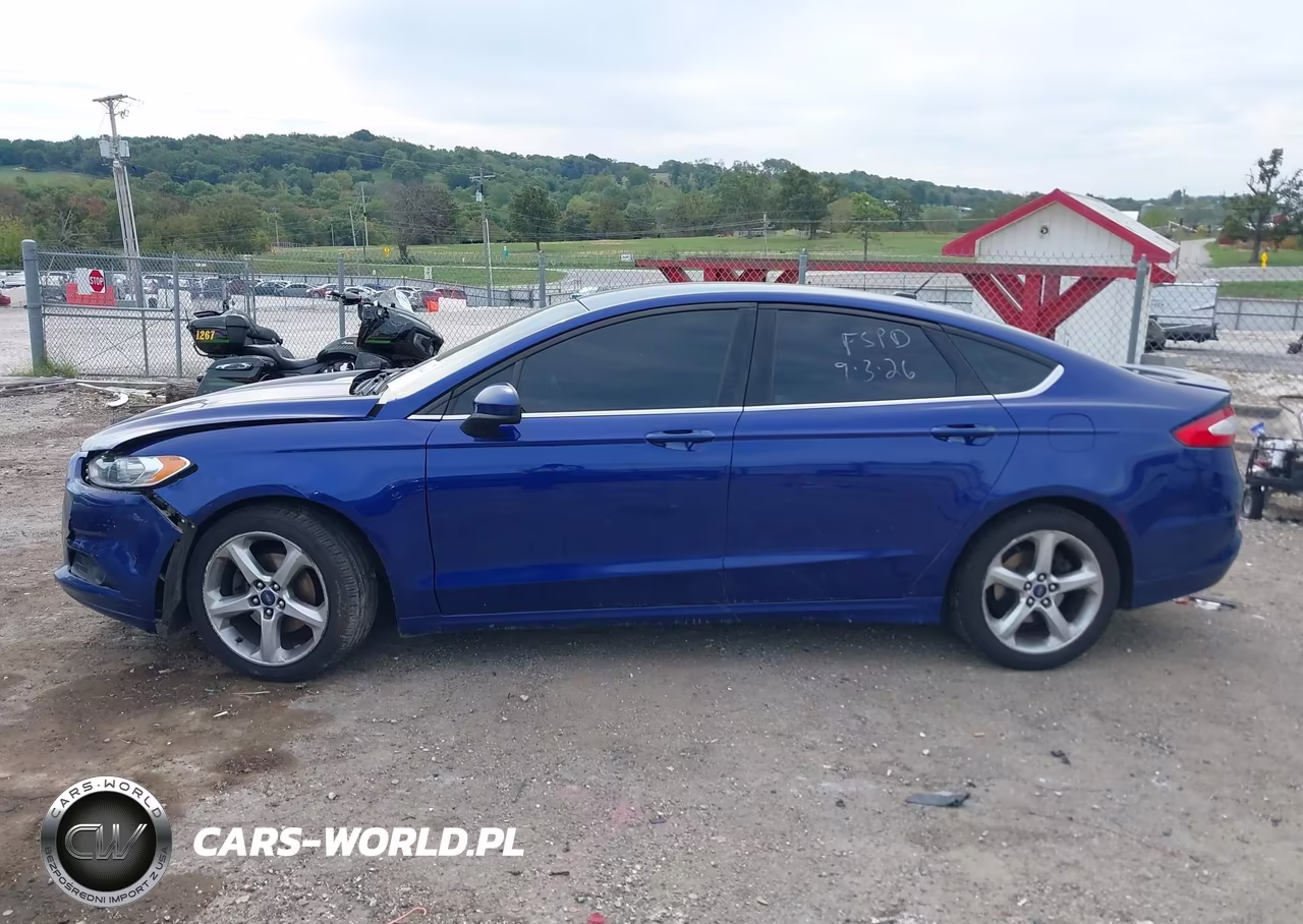 2016 Ford Fusion S VIN:3FA6P0G74GR140285 - 14
