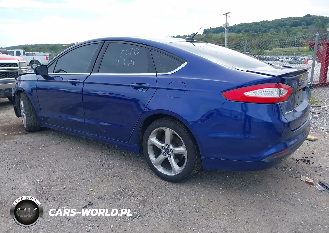 2016 Ford Fusion S VIN:3FA6P0G74GR140285 - 3