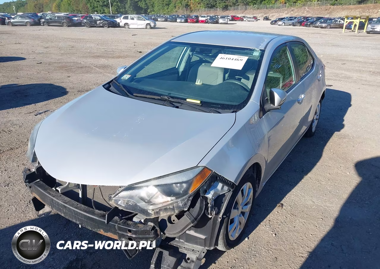 2015 Toyota Corolla Le VIN:2T1BURHEXFC408280 - 2