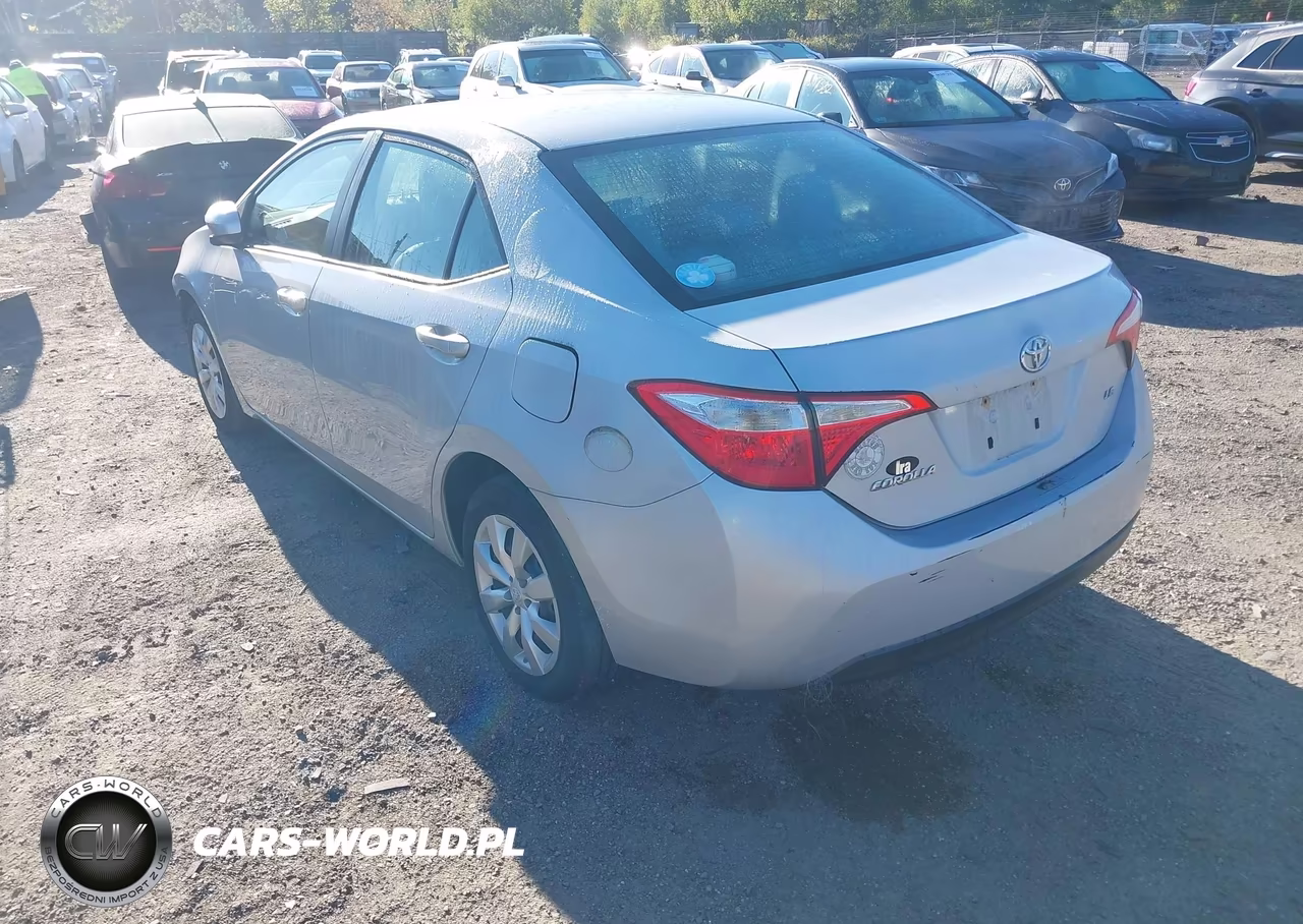 2015 Toyota Corolla Le VIN:2T1BURHEXFC408280 - 3