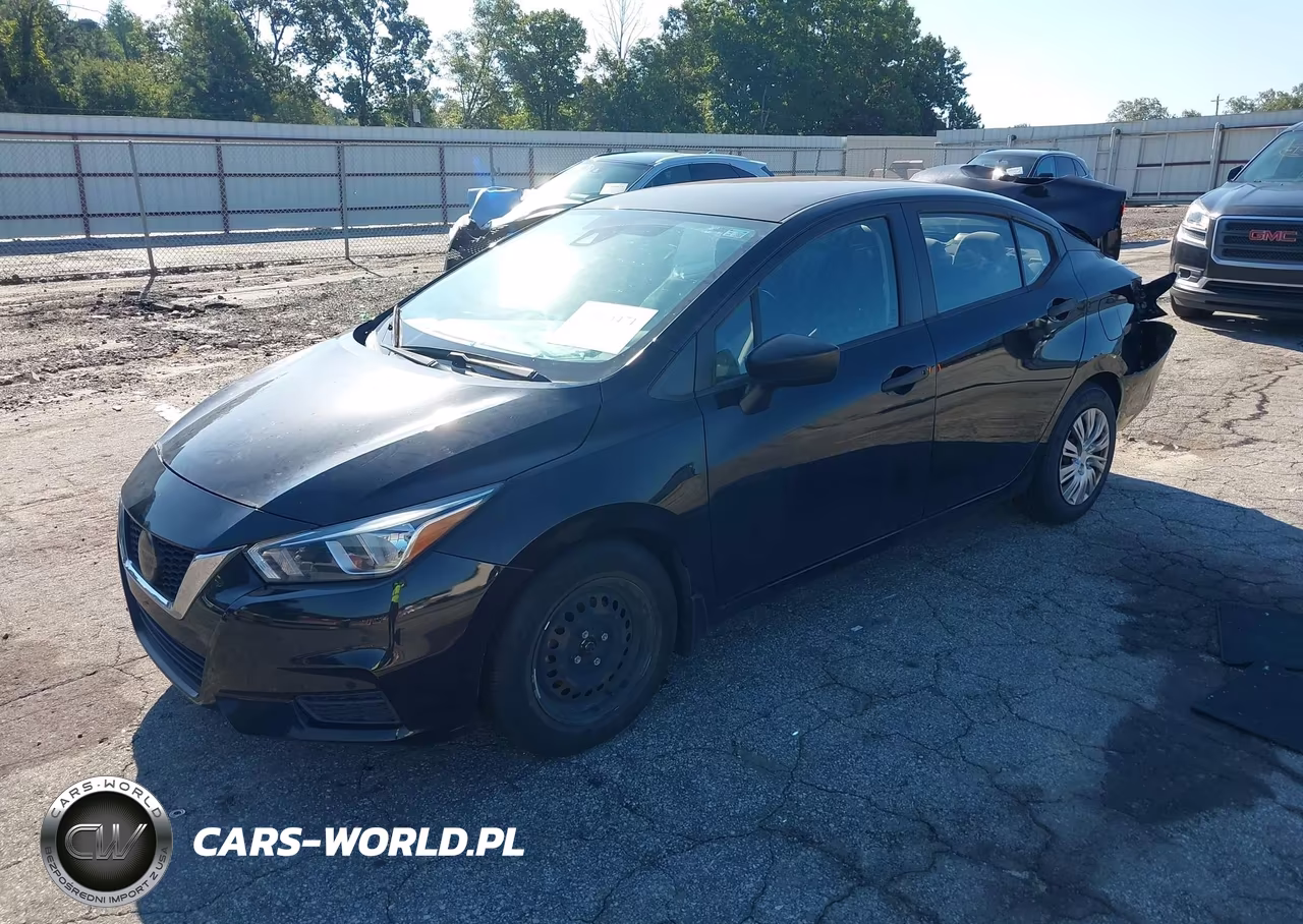 2021 Nissan Versa S Xtronic Cvt VIN:3N1CN8DV8ML907223 - 2