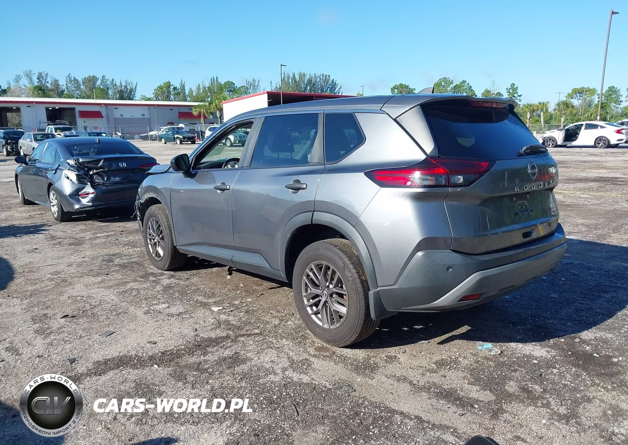 2022 Nissan Rogue S Intelligent Awd VIN:5N1BT3AB3NC702901 - 3