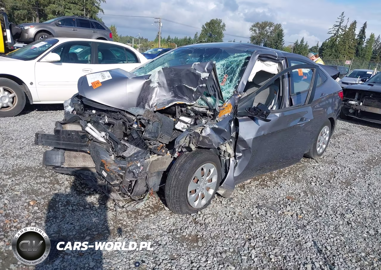 2015 Hyundai Accent Gls VIN:KMHCT4AE3FU914794 - 2