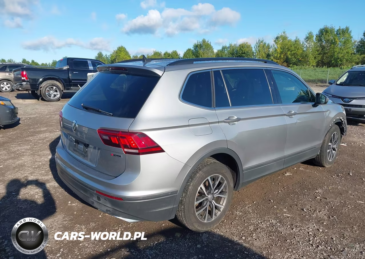 2019 Volkswagen Tiguan 2.0T Se-2.0T Sel-2.0T Sel R-Line-2.0T Sel R-Line Black VIN:3VV2B7AX6KM171683 - 4