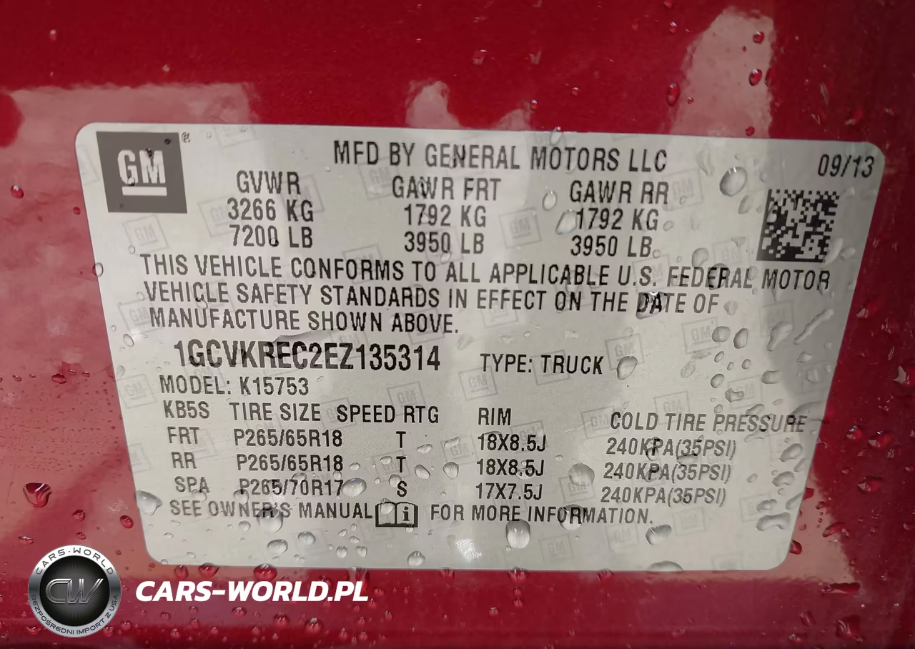 2014 Chevrolet Silverado 1500 1Lt VIN:1GCVKREC2EZ135314 - 9