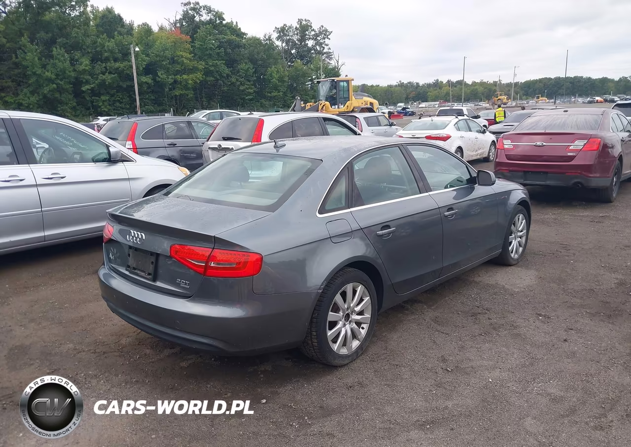 2013 Audi A4 2.0T Premium VIN:WAUBFAFL6DN036585 - 4