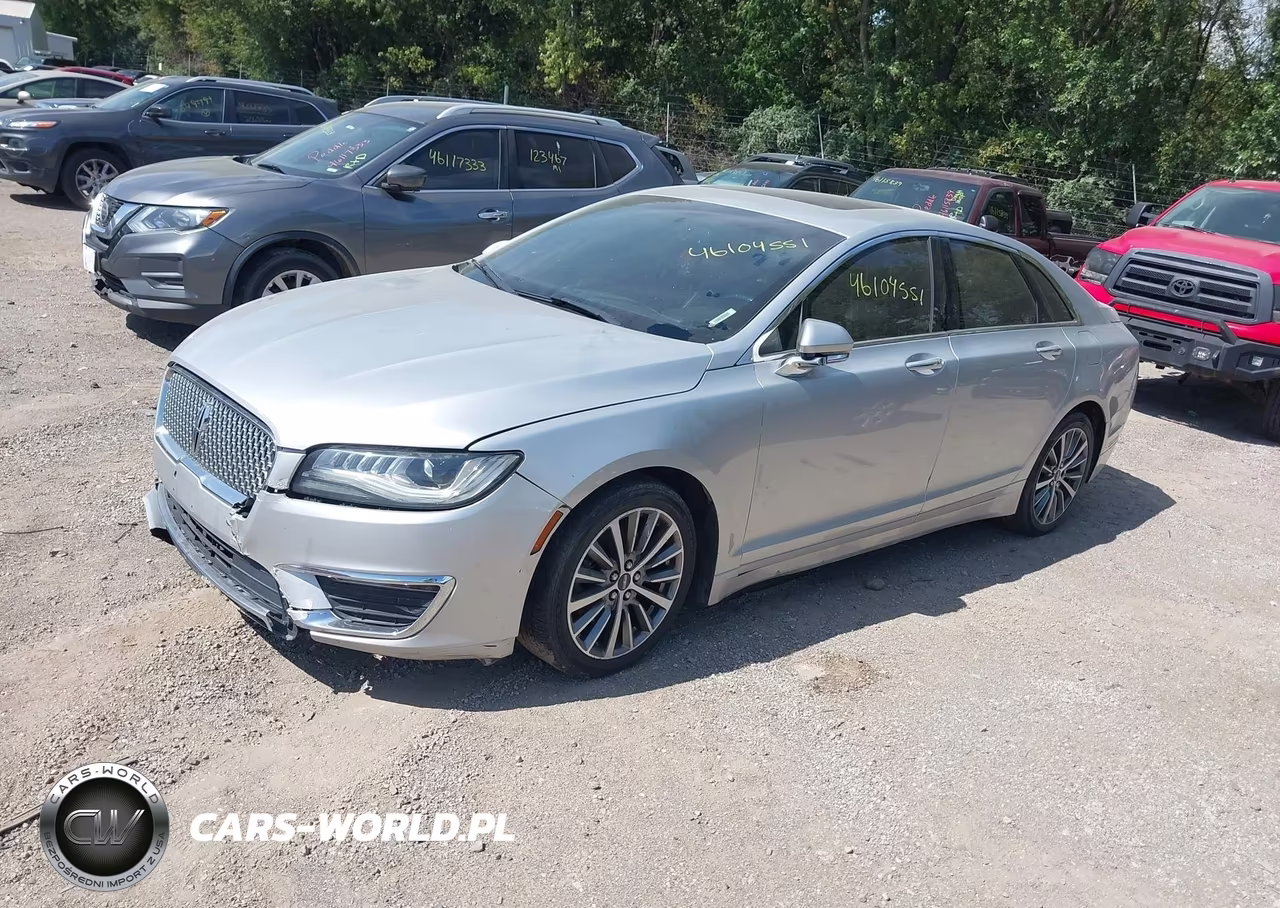2017 Lincoln Mkz Select VIN:3LN6L5C90HR618564 - 2