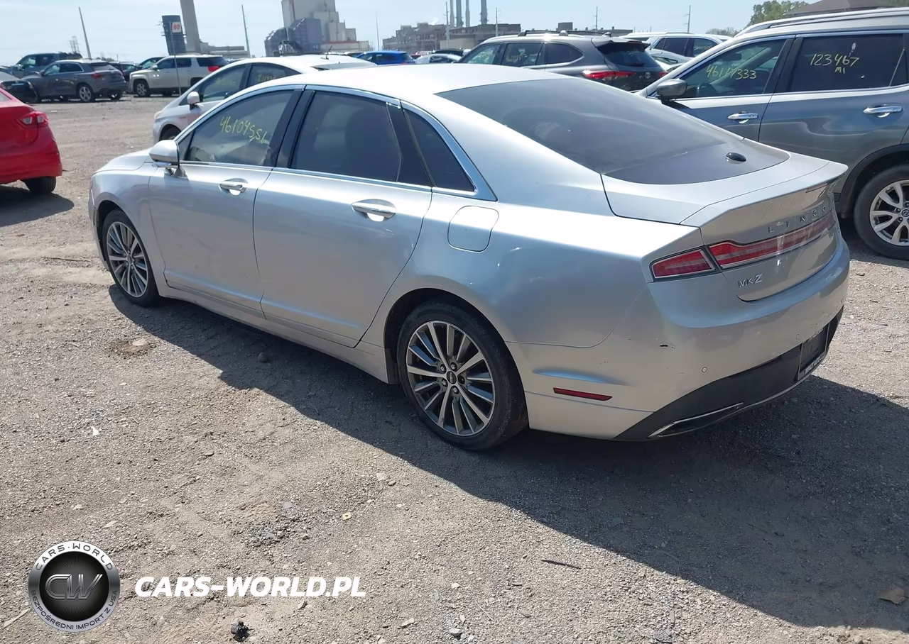2017 Lincoln Mkz Select VIN:3LN6L5C90HR618564 - 3