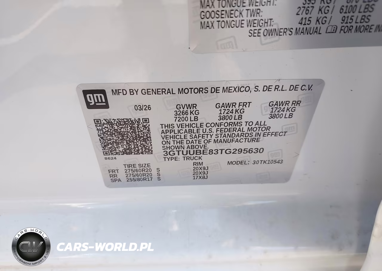 2026 GMC Sierra 1500 , Short Bed, Sle, 4Wd VIN:3GTUUBE83TG295630 - 9