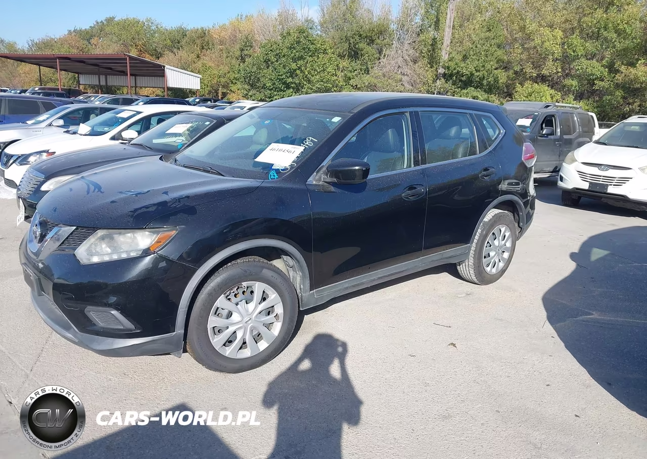 2016 Nissan Rogue S VIN:KNMAT2MV0GP624489 - 2