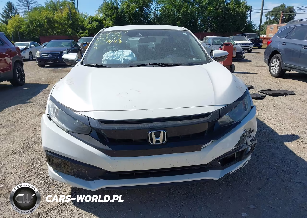 2019 Honda Civic Sport VIN:2HGFC2F80KH537493 - 12