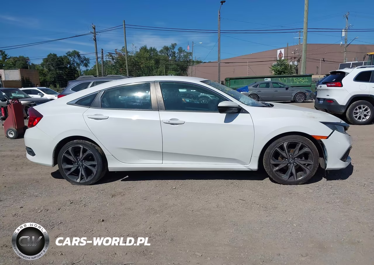 2019 Honda Civic Sport VIN:2HGFC2F80KH537493 - 13