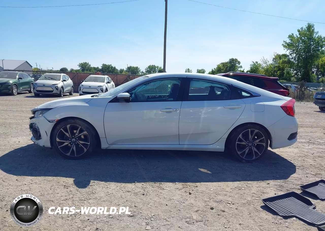 2019 Honda Civic Sport VIN:2HGFC2F80KH537493 - 14