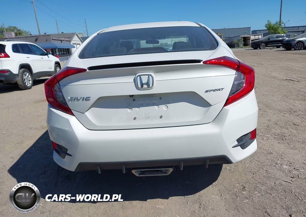2019 Honda Civic Sport VIN:2HGFC2F80KH537493 - 16