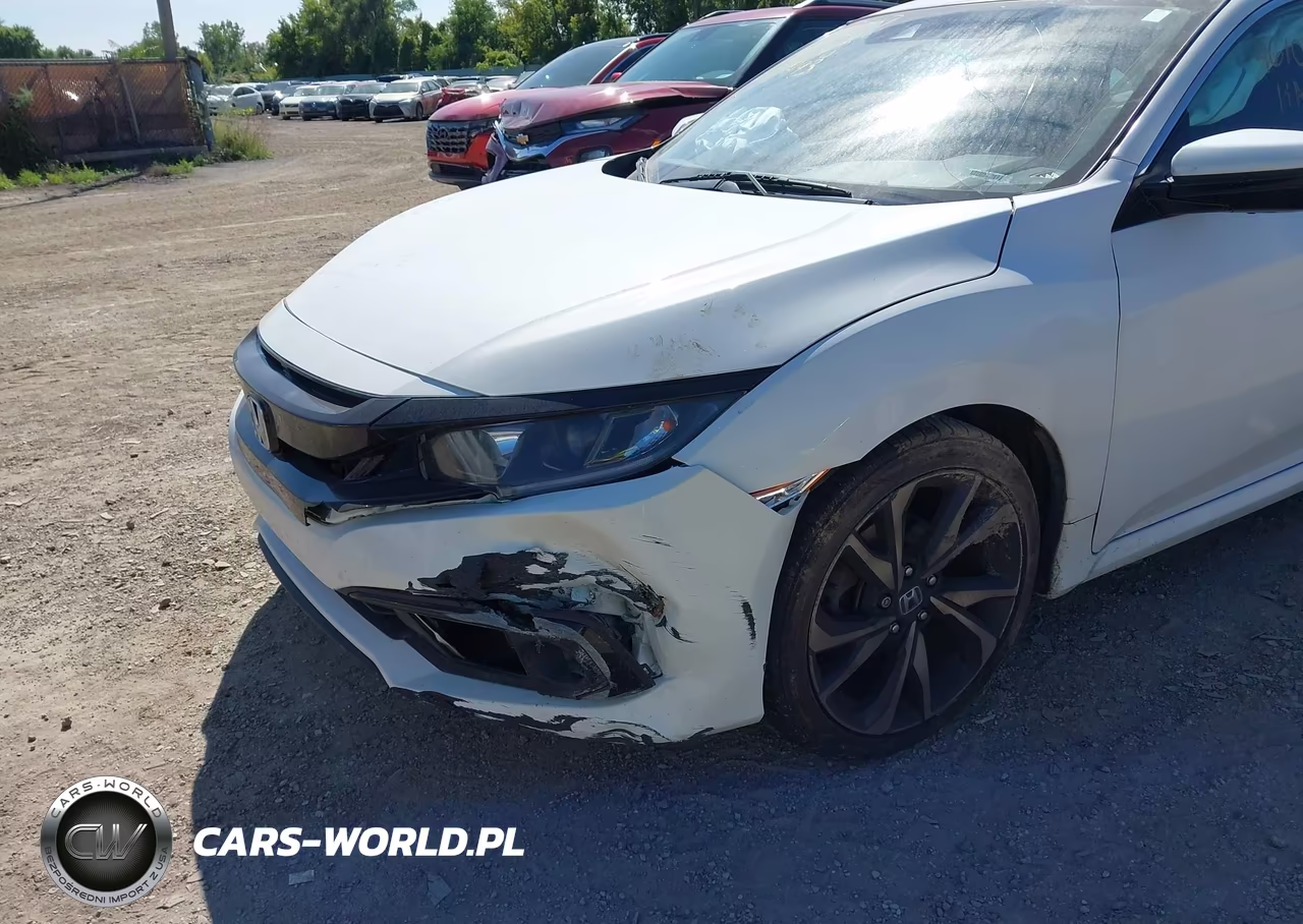 2019 Honda Civic Sport VIN:2HGFC2F80KH537493 - 6