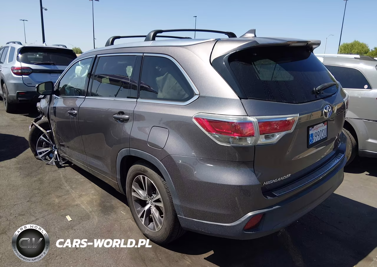 2016 Toyota Highlander Xle V6 VIN:5TDKKRFH0GS179846 - 15