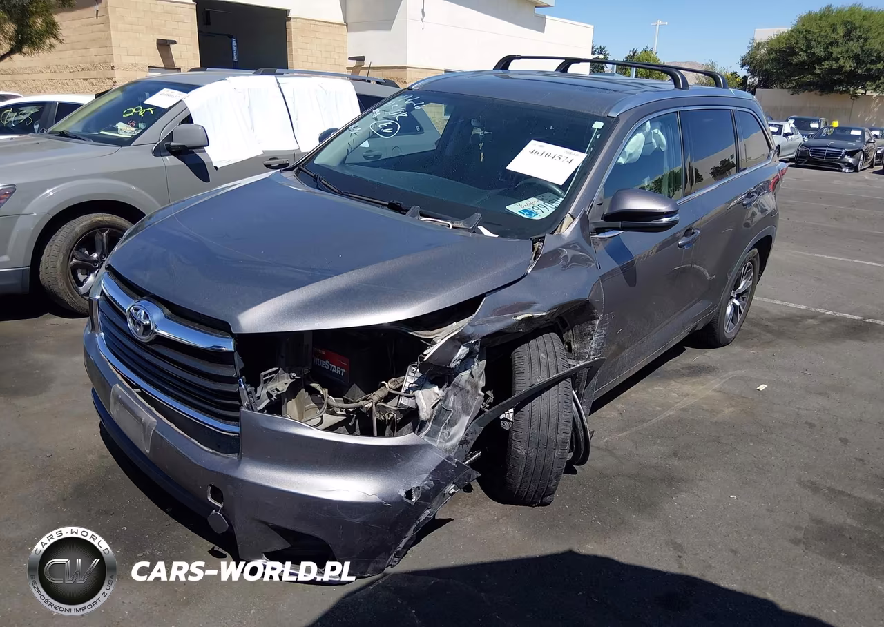 2016 Toyota Highlander Xle V6 VIN:5TDKKRFH0GS179846 - 2