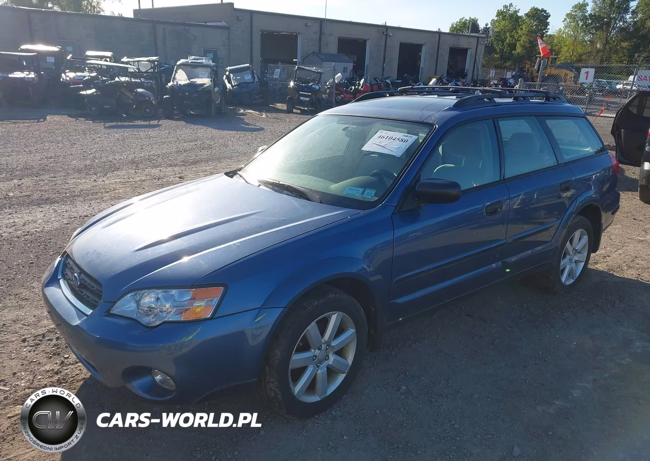 2007 Subaru Outback 2.5I VIN:4S4BP61C477316935 - 2