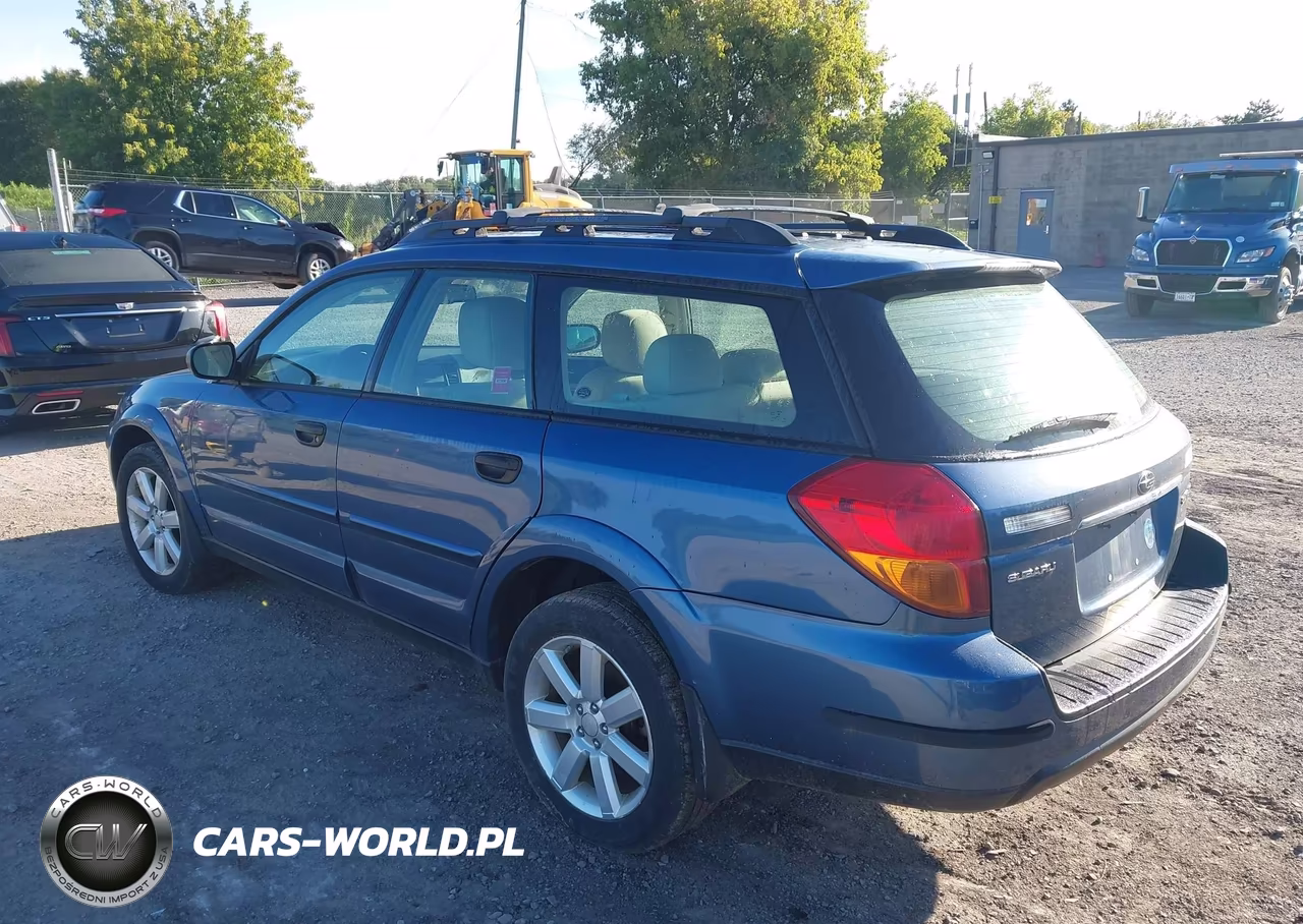 2007 Subaru Outback 2.5I VIN:4S4BP61C477316935 - 3