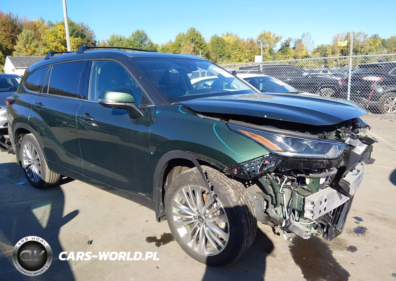 2025 Toyota Highlander Hybrid Platinum VIN:5TDEBRCH6SS669153 - 1