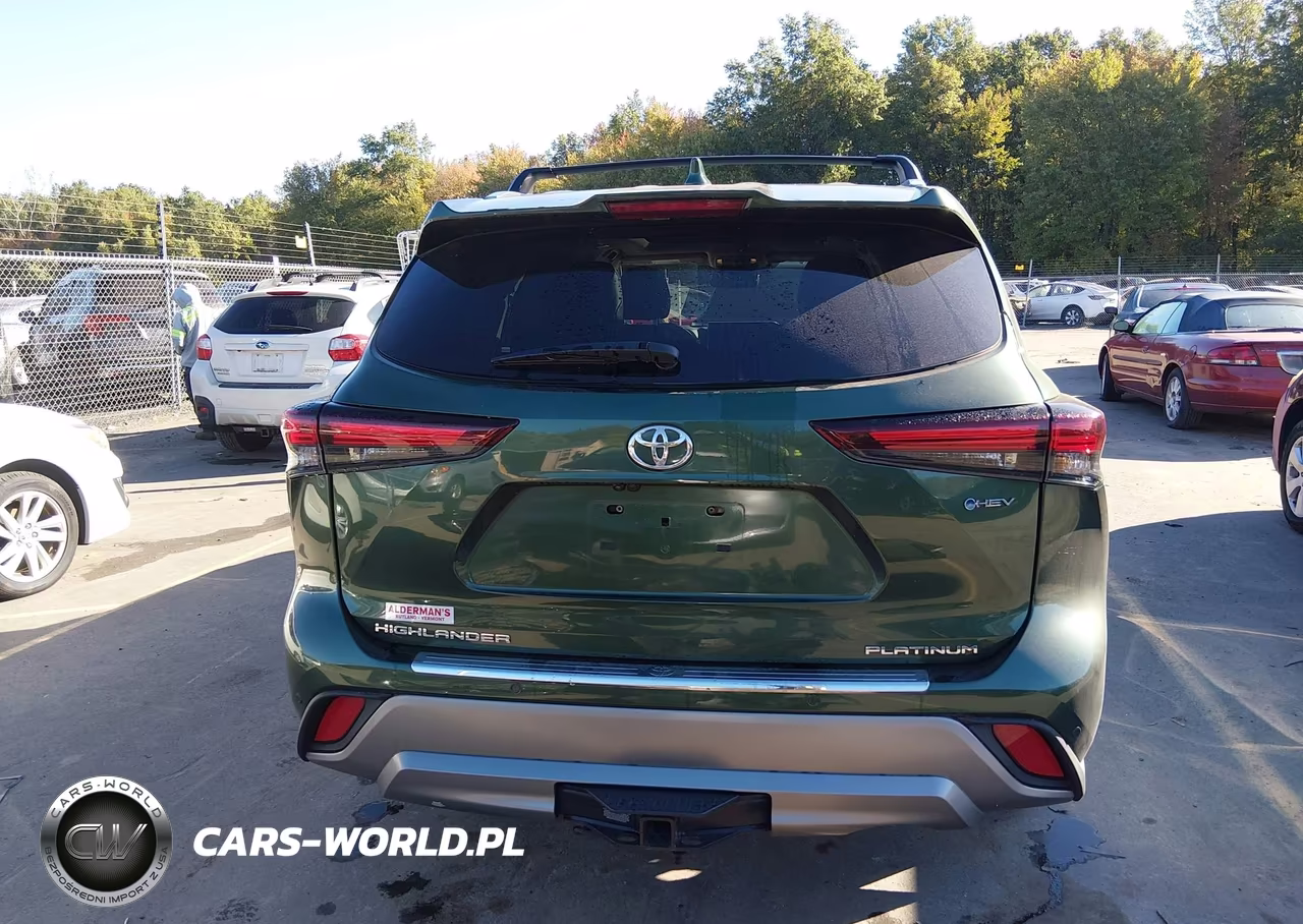 2025 Toyota Highlander Hybrid Platinum VIN:5TDEBRCH6SS669153 - 17