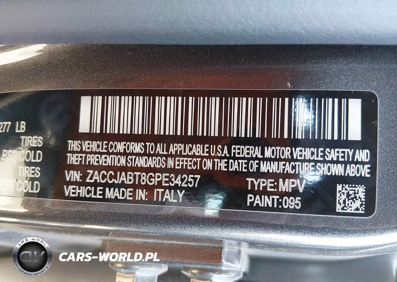 2016 Jeep Renegade Latitude VIN:ZACCJABT8GPE34257 - 9